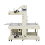 Fully automatic straight forward sleeve shrink wrapping machine ST-6040Z+BSE6040A
