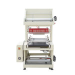 Fully automatic straight forward sleeve shrink wrapping machine ST-6040Z+BSE6040A