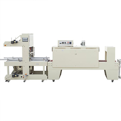 Fully automatic straight forward sleeve shrink wrapping machine ST-6040Z+BSE6040A