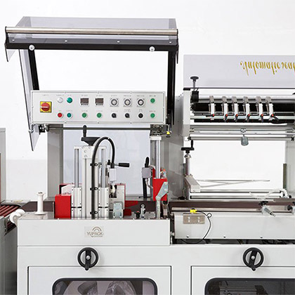 Economic side sealing shrink wrapping machine FL5545TBC+SM5030
